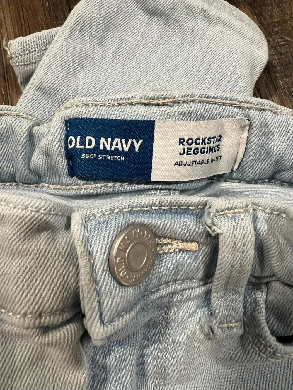 Old Navy Light Blue Rockstar Jeggings
